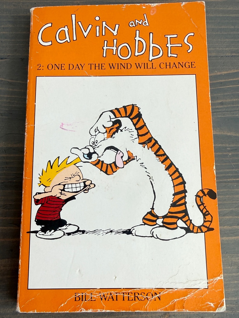 Vintage Calvin & Hobbes comic book